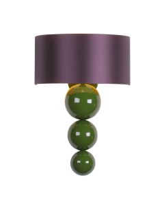 Athena Wall Light Bespoke Finish With Bespoke Shade