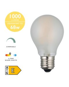 (Pack of 5) LED ES/E27 GLS Light Bulb (Lamp) 8w 1000lm 2700k