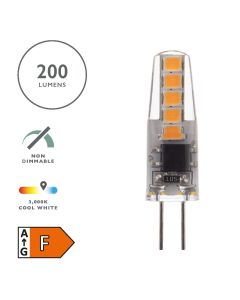 (Pack of 10) LED G4 Capsule Light Bulb (Lamp) 2w 200lm 3000k