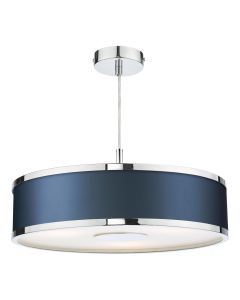 Jolyon 3 Light Pendant Polished Chrome and Bespoke