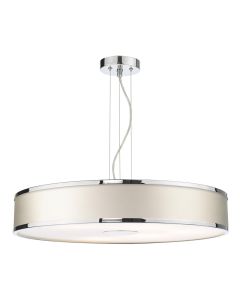 Jolyon 6 Light Pendant Polished Chrome and Bespoke