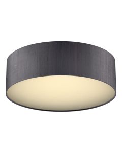 Paolo 3 Light Flush Bespoke and Polished Chrome With Bespoke Shade