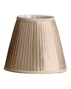 Knife Pleat Bespoke Fabric Candle Shade 14cm