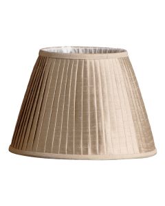 Knife Pleat Bespoke Fabric Empire Shade 25cm