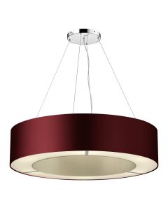 Polo 4 Light Pendant Bespoke and Polished Chrome