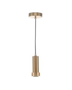 1 Light E27 Suspension Satin Bronze
