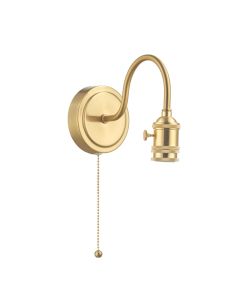 Wall Light Natural Brass Bracket Only