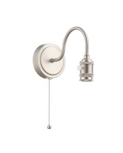 Wall Light Antique Chrome Bracket Only