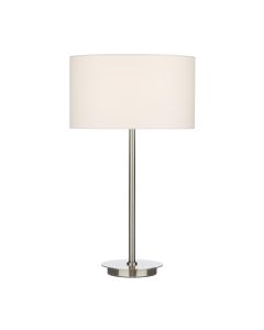 Tuscan Table Lamp Satin Chrome Base Only