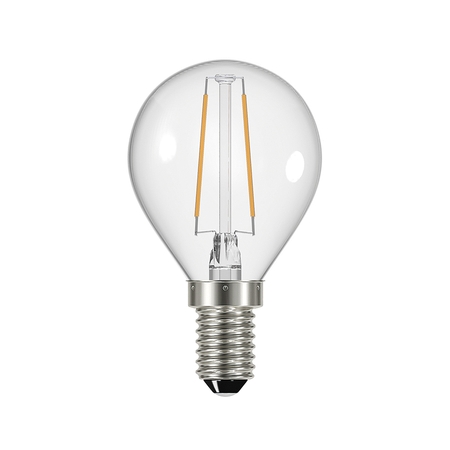  Golf Ball Lamp 4w E14 LED Clear