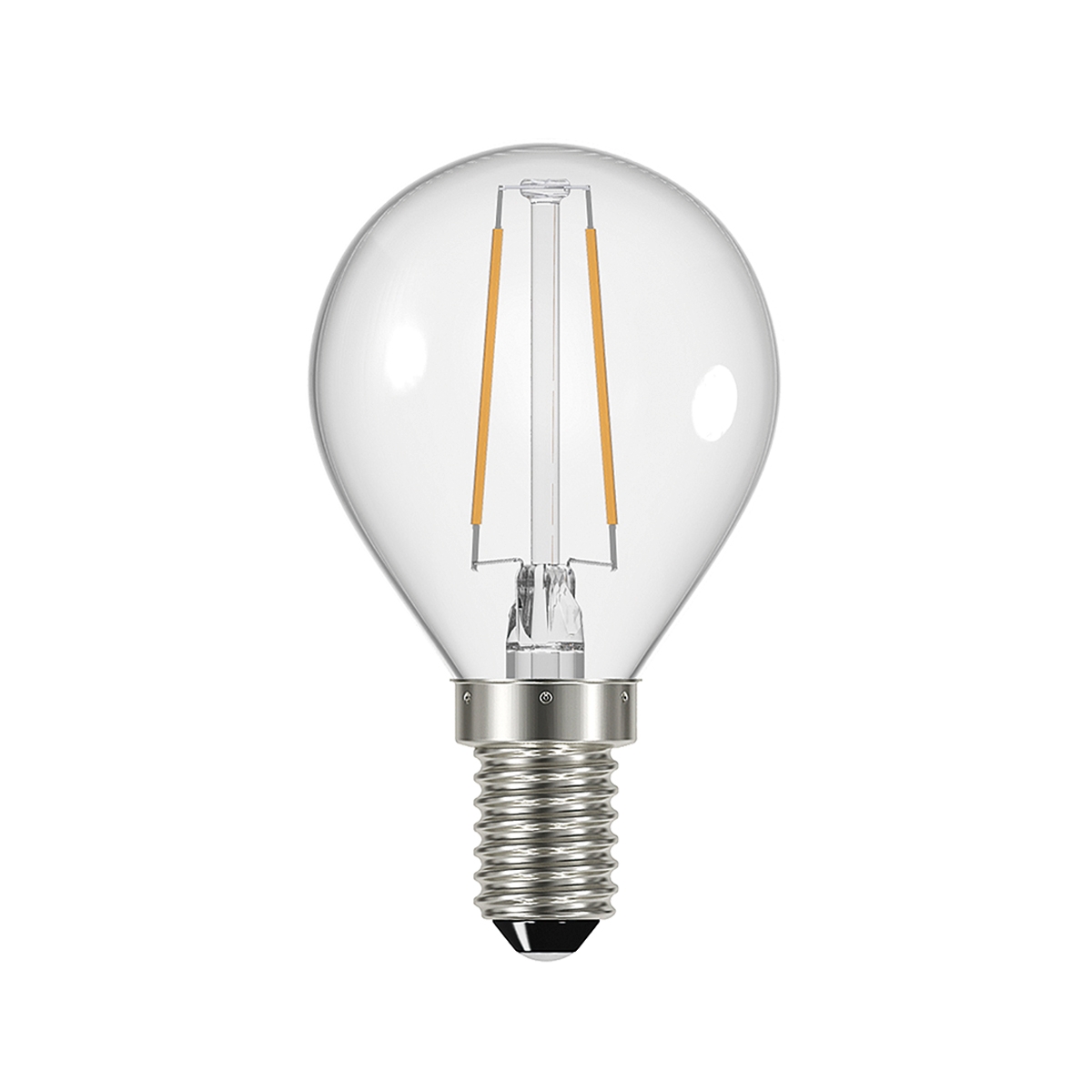 Golf Ball Lamp 4w E14 LED Clear