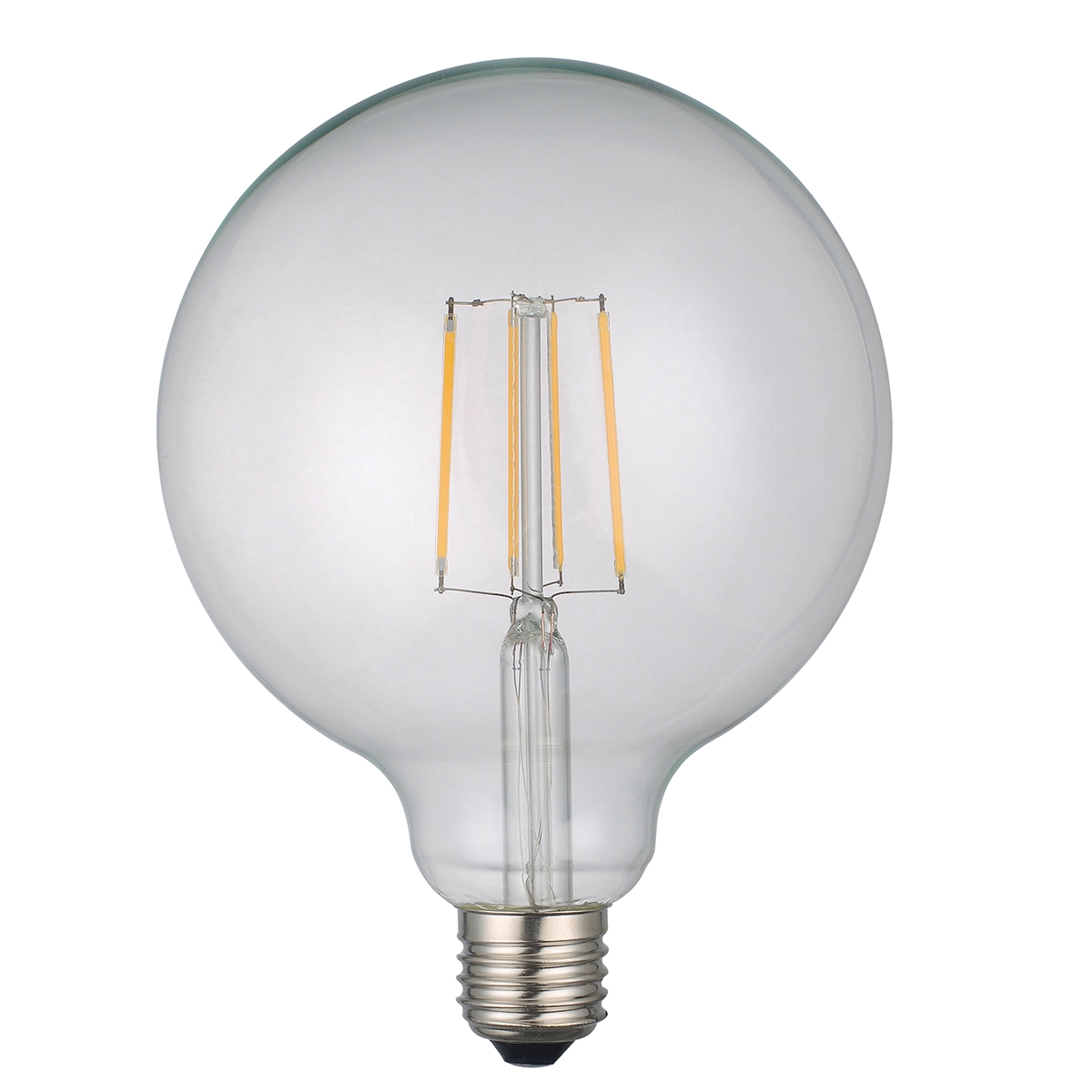 Globe Large Lamp 6w E27 LED Clear