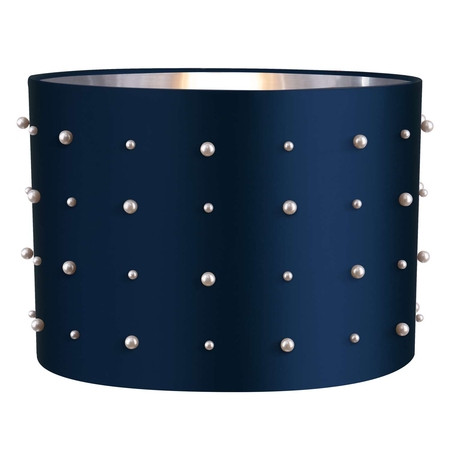  Drum Shade With Pearl Detail 35cm