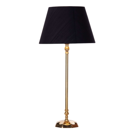  Iowa Table Lamp Natural Brass Base Only