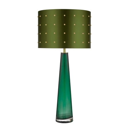  Samara Table Lamp Green Glass Base Only
