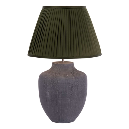  Udine Table Lamp Textured Grey Base Only